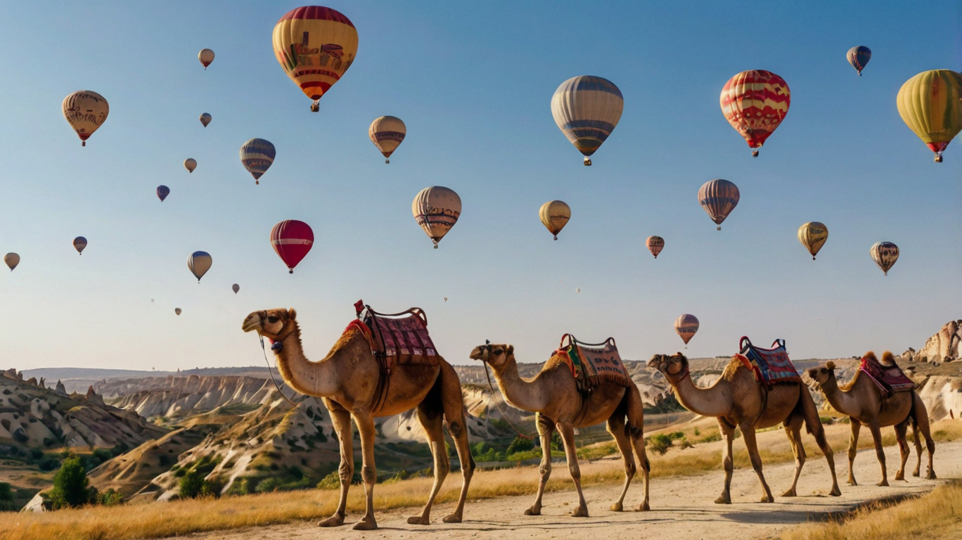 camel cappadocia