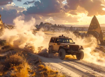 Cappadocia jeep safari adventure in valleys