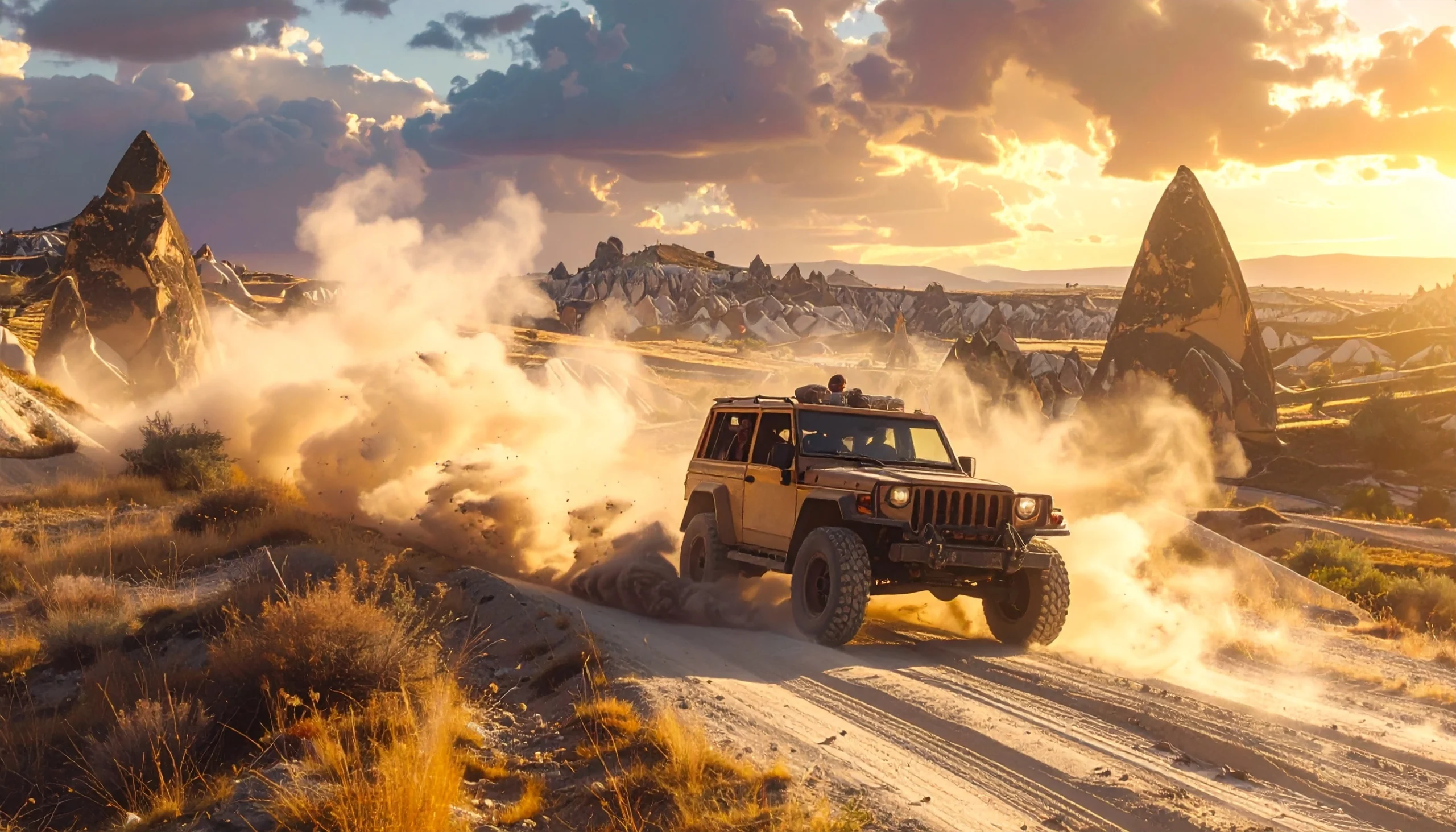 Cappadocia Jeep Safari: Thrilling Off-Road Adventure Tours 2 Cappadocia jeep safari adventure in valleys