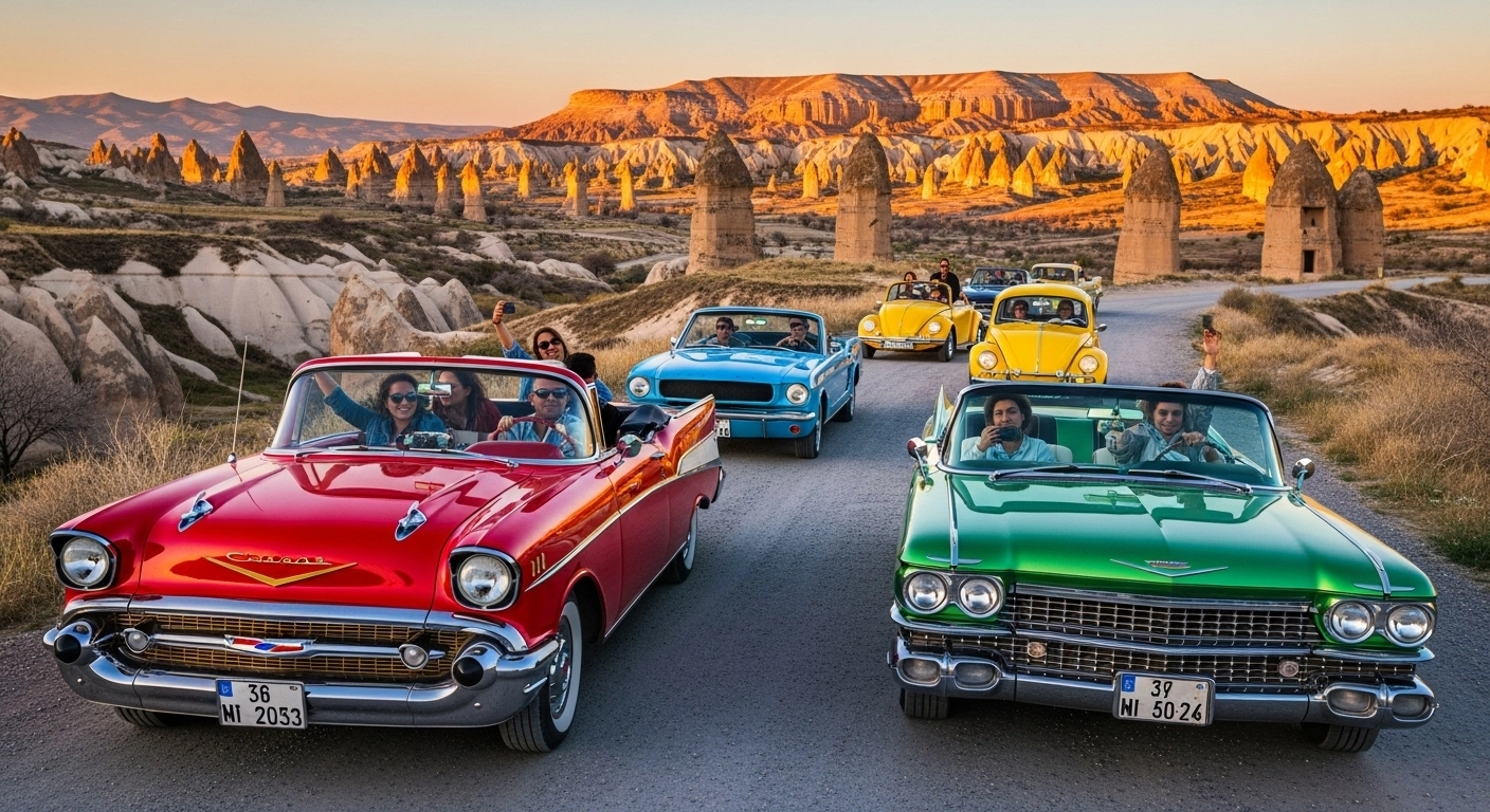 Cappadocia vintage car photography tour