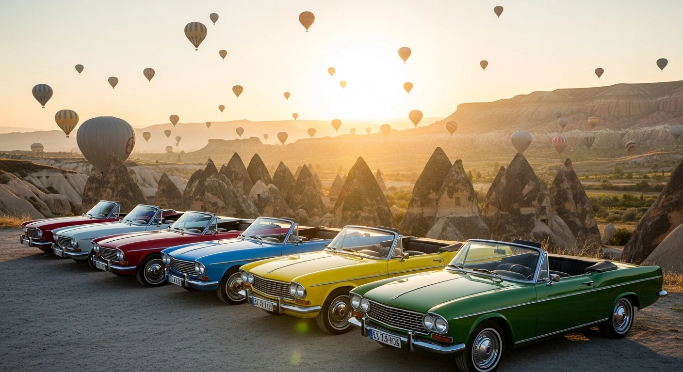 Cappadocia Classic Car Tours: Vintage Ride Through Fairy Chimneys