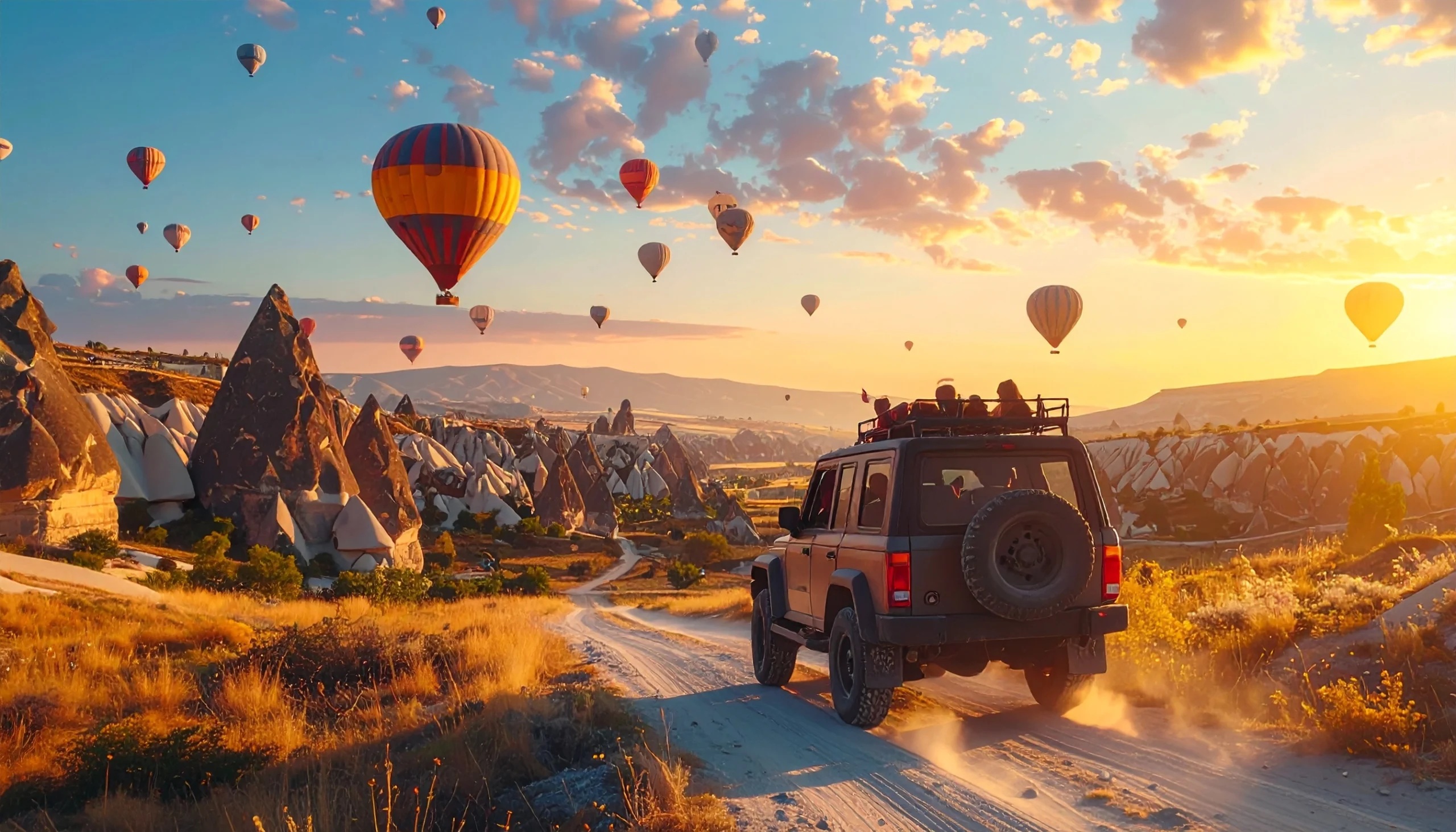 Cappadocia Jeep Safari: Thrilling Off-Road Adventure Tours 3 Jeep tour Cappadocia with panoramic view