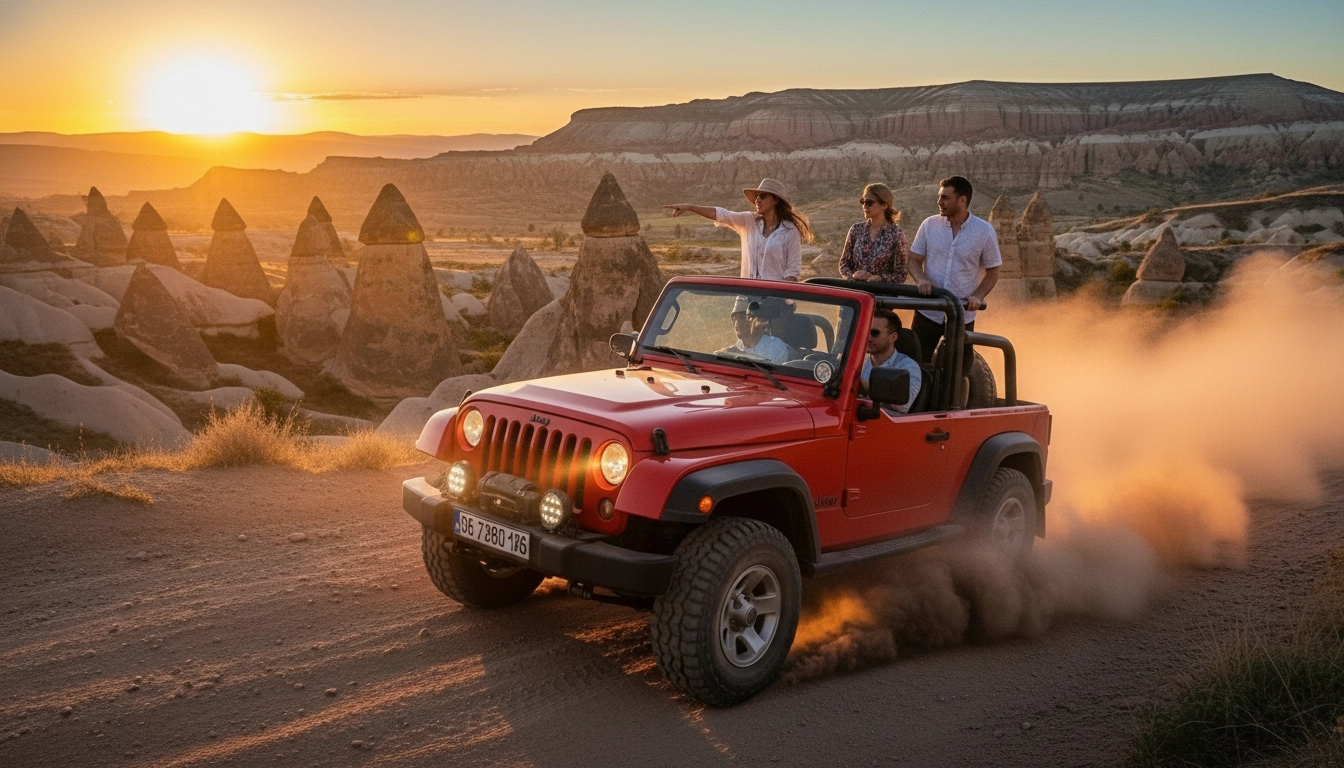 Cappadocia Jeep Safari sunset tour