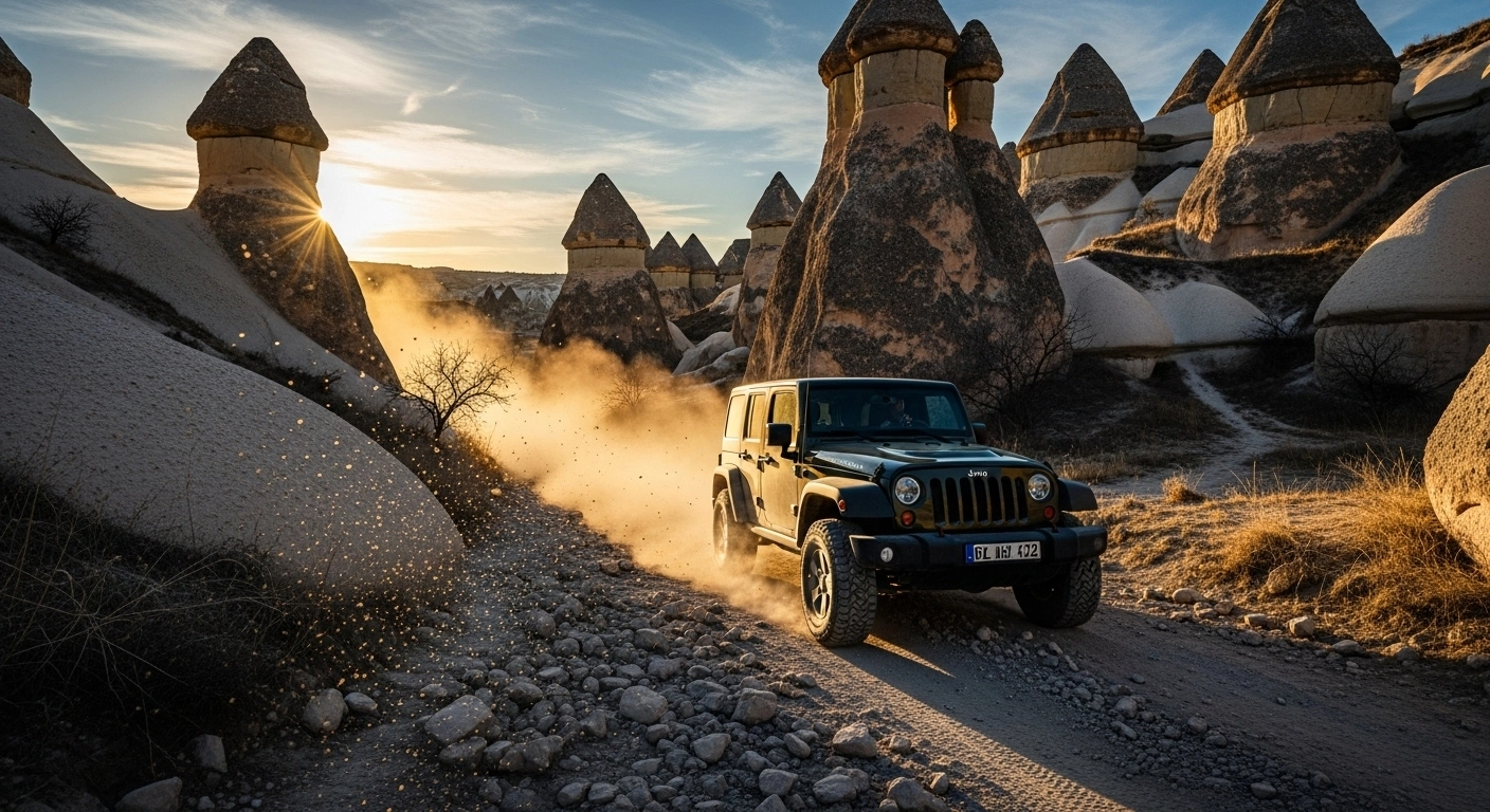 Jeep Safari Cappadocia off-road tour adventure
