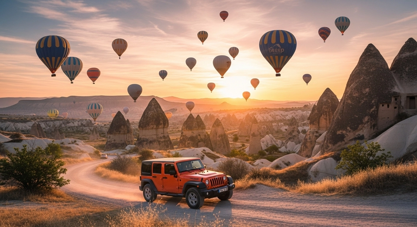 Jeep Tour Cappadocia exploring valleys