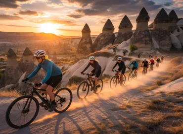 biking in cappadocia