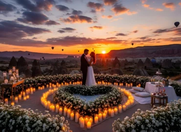 cappadocia hot air balloon proposal