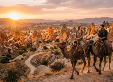 camel ride in cappadocia
