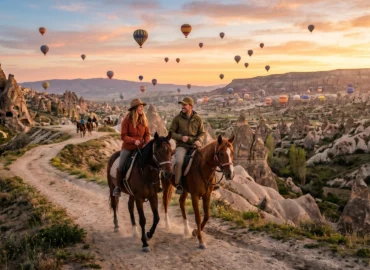 sunrise horse riding cappadocia
